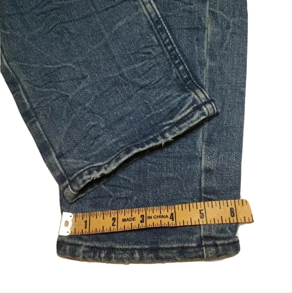 PacSun Skinny Jeans Denim Mens Size 32x32 Cotton Blend Distressed Ripped - Picture 10 of 12